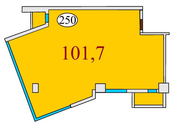 Этаж 10 квартира 250